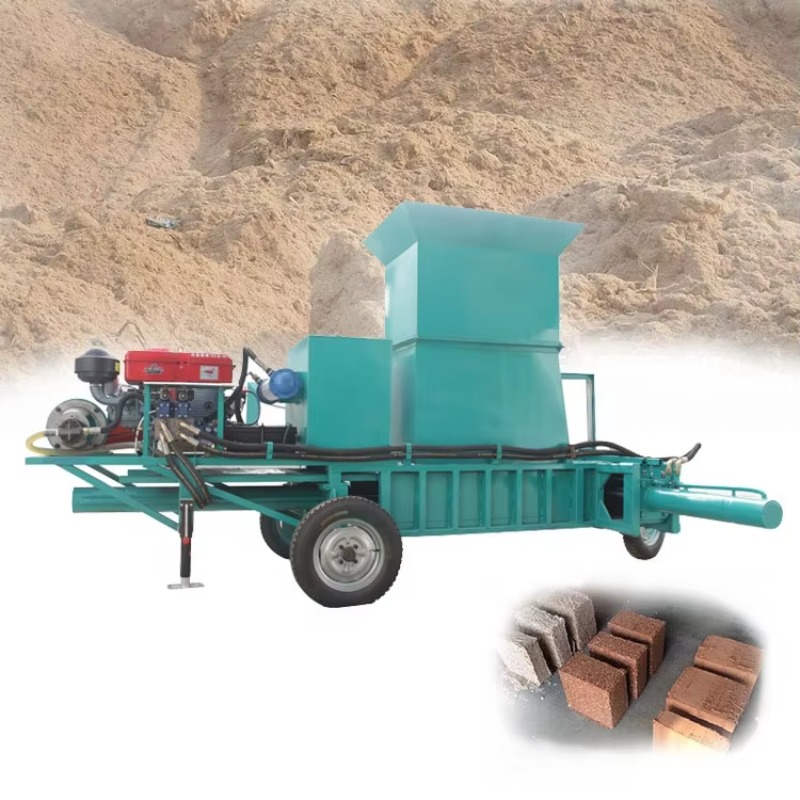 Coco Coir Block - Máquina para Fabricar Bloques de Fibra