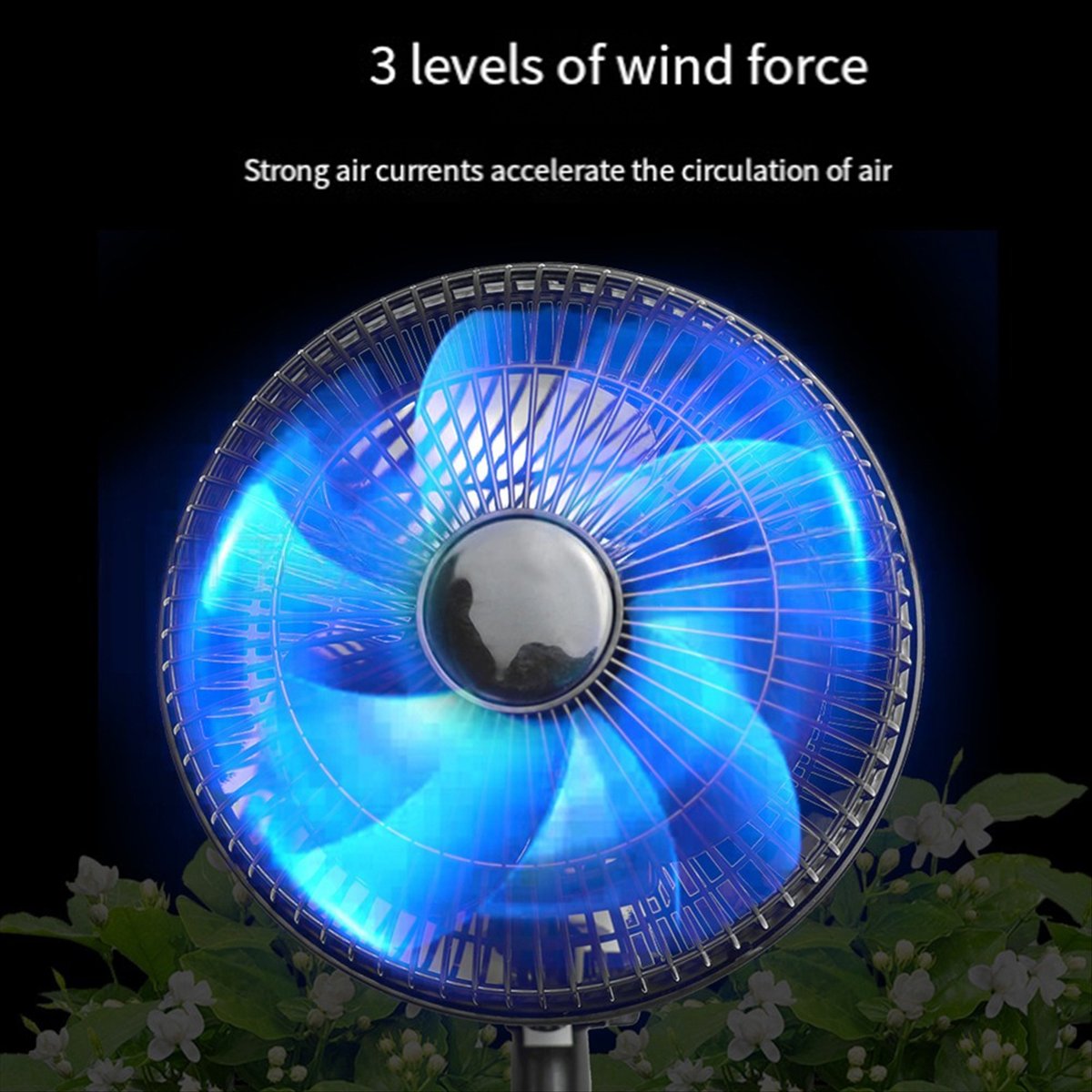 Oscillating Fan Clip - Ventilador de Clip para Cultivo en