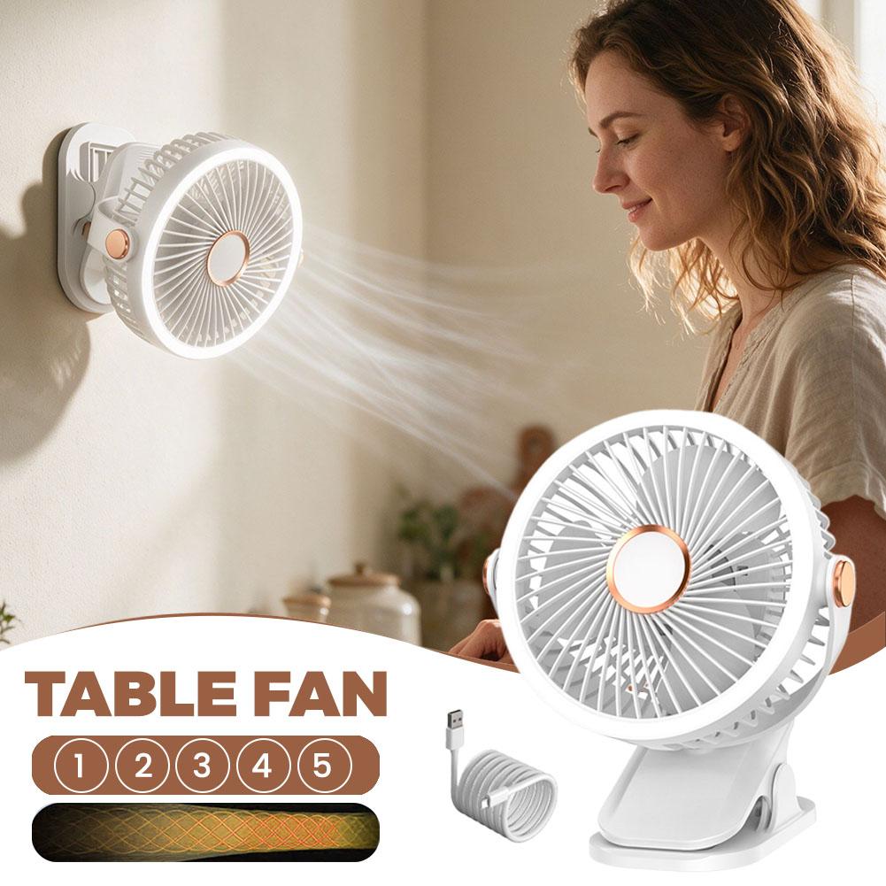 Ventilador de Escritorio Silen - Oscillating Fan Clip reseña y precio