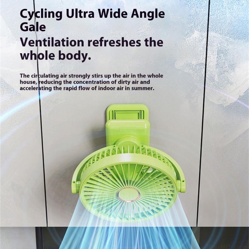 Mini ventilador D0AB con Clip  - Oscillating Fan Clip reseña y precio