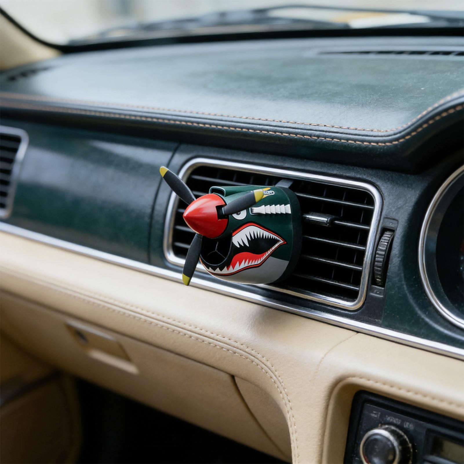 Ambientador para coche con hél - Oscillating Fan Clip reseña y precio