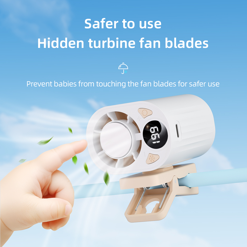 Ventilador Inteligente con IA  - Oscillating Fan Clip reseña y precio
