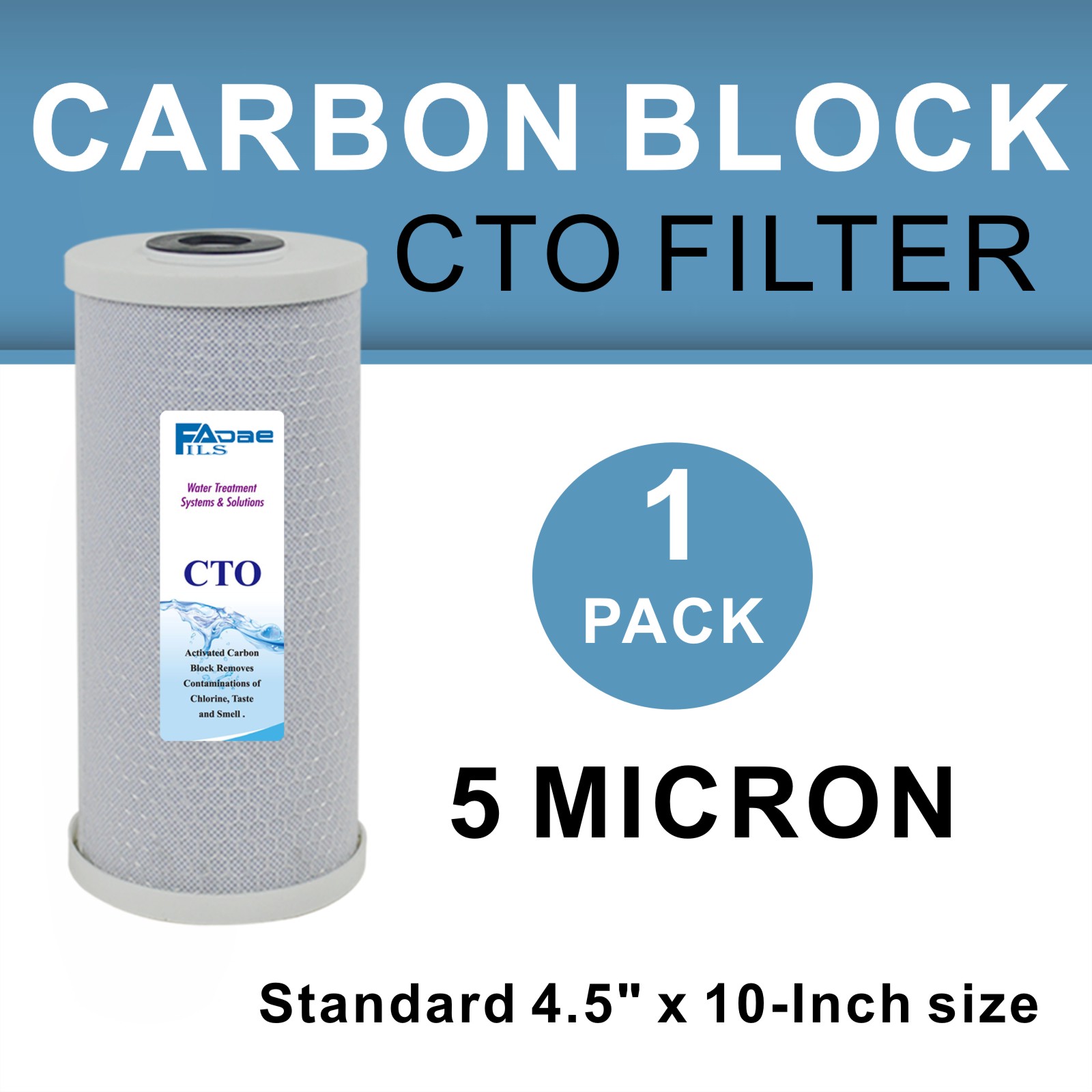 Cartucho de filtro de agua de  - Coco Coir Block reseña y precio